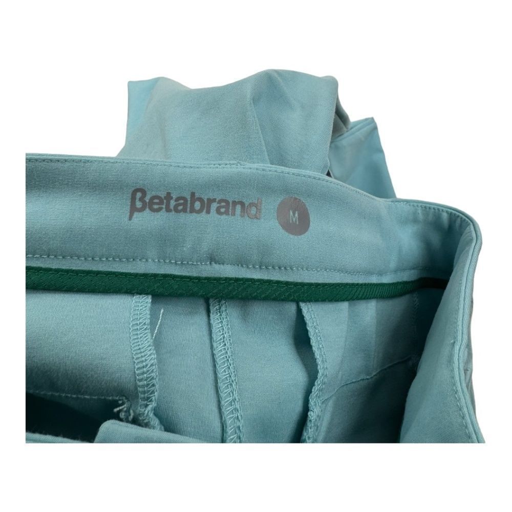 Betabrand Cropped Ankle Pants in Light Blue - Picture 5 of 12